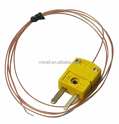 Tipo linea linea resistente ad alta temperatura di GG-K-30-SLE K di temperatura della termocoppia di misura di temperatura della fibra di vetro