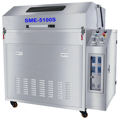 Macchina d'eliminazione automatica e pneumatica del rivestimento conforme della macchina del pulitore della MASCHERA di SME-5100S dello spruzzo di SMT del pallet di pulizia