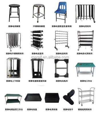 Meraif smt circuiti stampati-PCB magazine rack ESD magazine rack per la linea di macchine SMT smt loader unloader machine