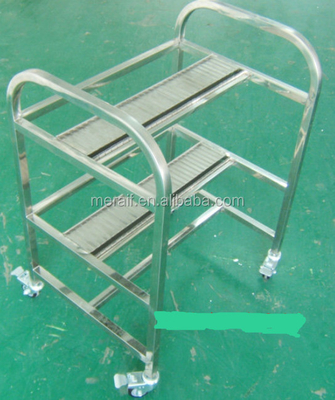 Carrello dell'alimentatore di Fuji CP6 del carretto di stoccaggio dell'alimentatore di FUJI SMT per l'alimentatore di SMT