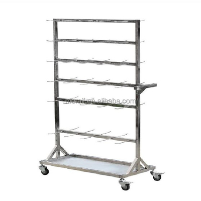 Carretto di stoccaggio della bobina del carrello ESD SMT della scaffalatura della bobina di acciaio inossidabile SMT con il migliore prezzo