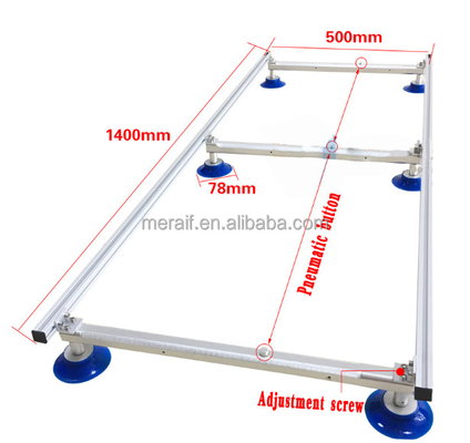 Sollevatore LCD di aspirazione del pollone LED TV dello schermo di vuoto dello schermo di visualizzazione di Meraif KSL-607 TV del pollone delle tazze pneumatiche di vetro TV di aspirazione
