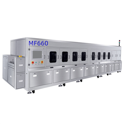 MF610 Macchina di pulizia PCBA online Macchina di pulizia SMT PCB Macchina di pulizia SMT automatica per PCBA Flux Residual