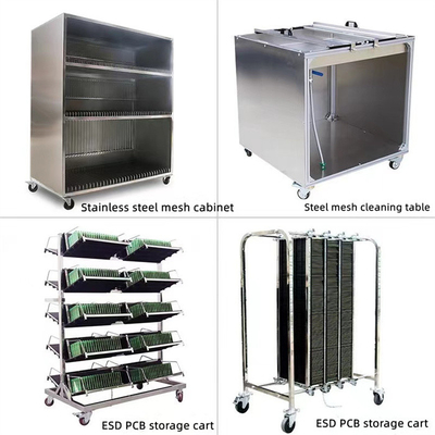 Meraif smt circuiti stampati-PCB magazine rack ESD magazine rack per la linea di macchine SMT smt loader unloader machine