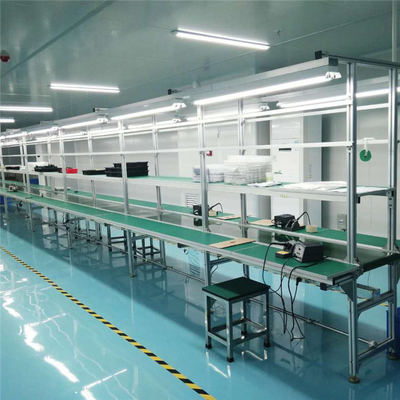 La catena di montaggio professionale del PWB ha condotto la linea del gruppo di illuminazione per la lampadina ed i tubi principali