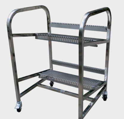Carrello dell'alimentatore di SMT del carretto di stoccaggio dell'alimentatore del BM di Panasonic di quattro macchine per colata continua