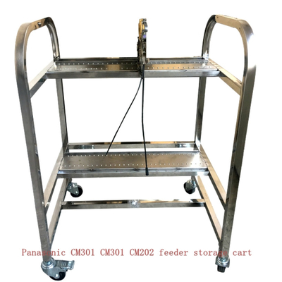 Carretto professionale di stoccaggio dell'alimentatore di Panasonic Cm301 Cm202 dello scaffale di rivista di ESD