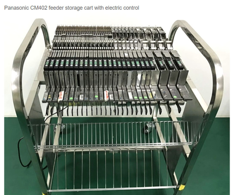 Scaffale di rivista di Panasonic Cm402 ESD con il carretto dell'alimentatore di Panasonic di controllo elettrico