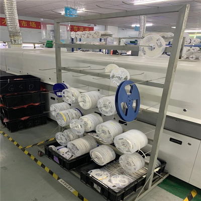 4 strati di ESD SMT del carrello della piattaforma del tubo antistatico di acciaio inossidabile